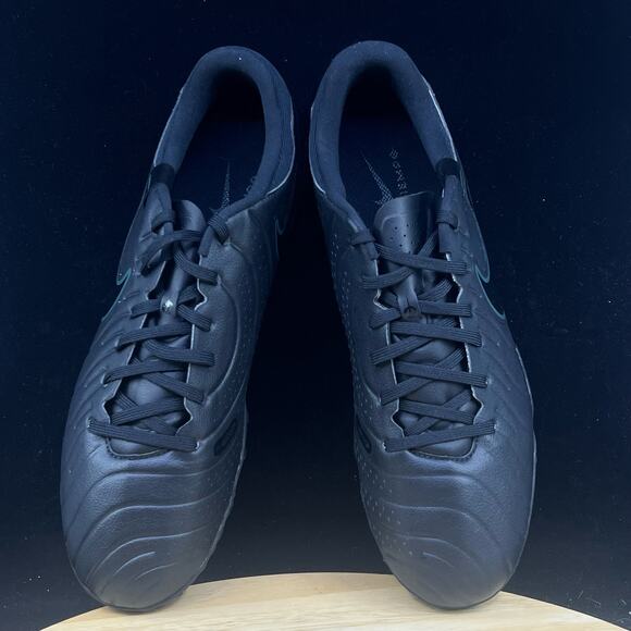 Nike Men Tiempo Legend 10 Aca TF  Soccer Black Futsal Boot  DV4342-002 12 New
